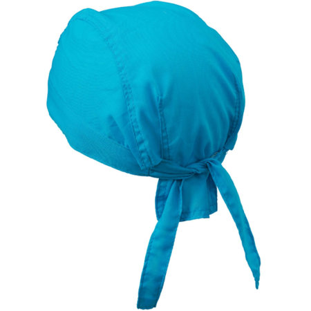 Trendiges Kopftuch in Turquoise von myrtle beach (Artnum: MB041