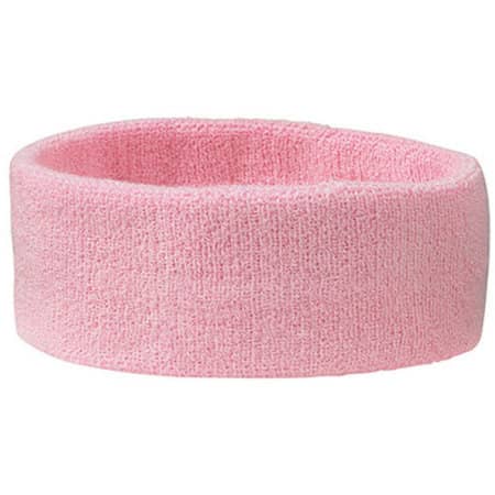 Terry Headband in Light Pink von myrtle beach (Artnum: MB042