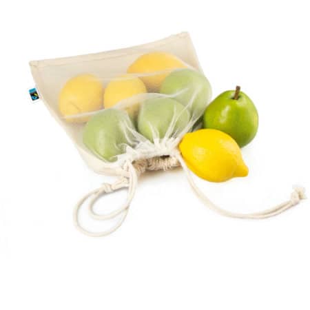 Nachhaltige Fair Trade Lebensmitteltasche Eva aus Bio-Baumwolle von Mister Bags (Artnum: MRB2334