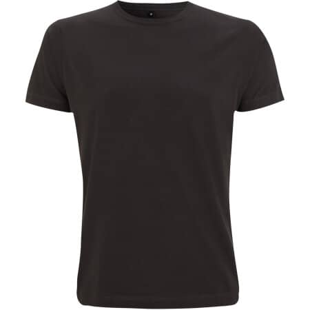 Faires klassisches Unisex T-Shirt in Ash Black von Continental Clothing (Artnum: N03