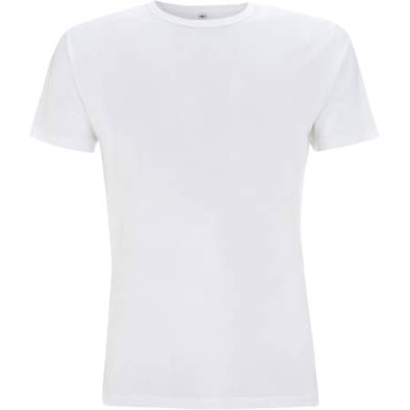 Fair produziertes Herren T-Shirt aus Viskose-Mix in White von Continental Clothing (Artnum: N45