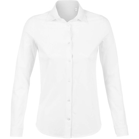 Women´s Mercerised Shirt Balthazar in Optic White von NEOBLU (Artnum: NB3199