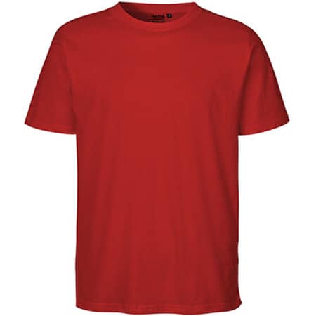 Klassisches T-Shirt aus Fairtrade-Bio-Baumwolle in Red von Neutral (Artnum: NE60002