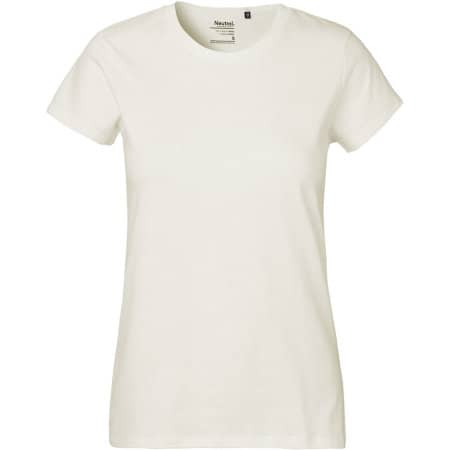 Klassisches Damen T-Shirt aus Fairtrade-Bio-Baumwolle in Nature von Neutral (Artnum: NE80001