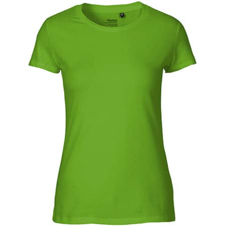 Damen T-Shirt aus Fairtrade-Bio-Baumwolle in Lime von Neutral (Artnum: NE81001