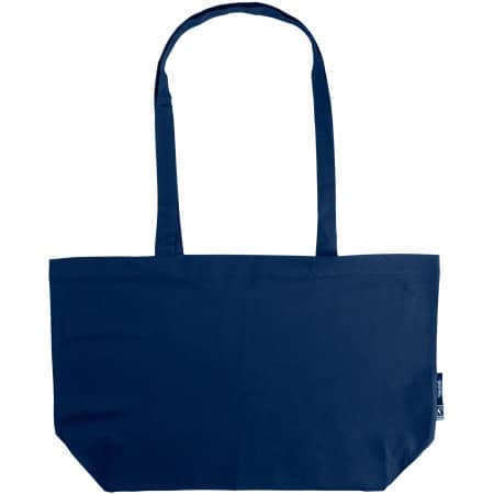 Fair Trade Shopping Bag aus Bio-Baumwolle mit langen Henkeln von Neutral (Artnum: NE90015