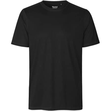 Unisex Performance T-Shirt in Black von Neutral (Artnum: NER61001