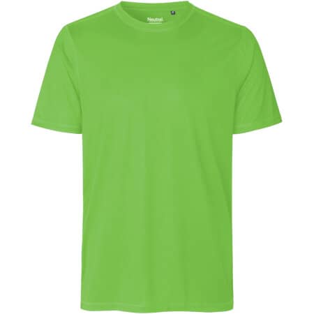 Unisex Performance T-Shirt in Lime von Neutral (Artnum: NER61001