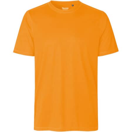 Unisex Performance T-Shirt in Okay Orange von Neutral (Artnum: NER61001