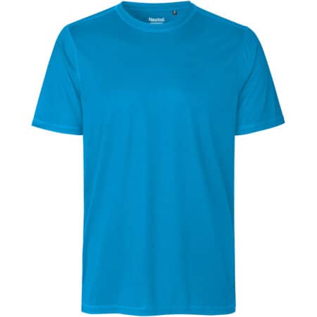 Unisex Performance T-Shirt in Sapphire von Neutral (Artnum: NER61001