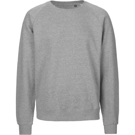 Herren-Sweatshirt aus Bio-Baumwolle in Sport Grey von Neutral (Artnum: NET63001