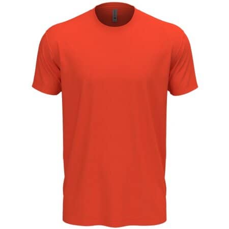 Men`s Crew Neck T-Shirt in Classic Orange von Next Level Apparel (Artnum: NX3600