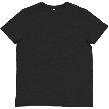 Herren Essential T-Shirt aus nachhaltiger Bio-Baumwolle in Charcoal Grey Melange von Mantis (Artnum: P01