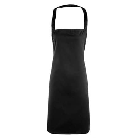 Basic Latzschürze in Black von Premier Workwear (Artnum: PW165