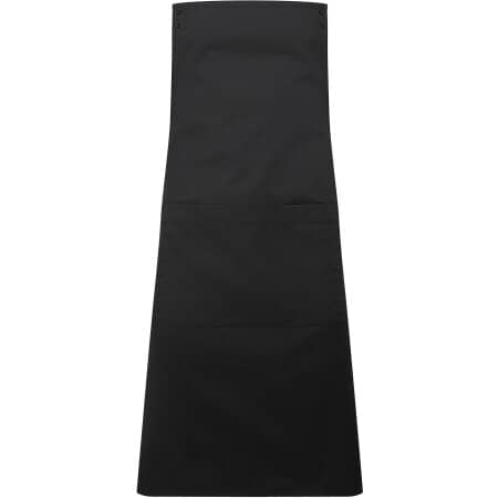 Artisan´s Choice Double Pocket Canvas Apron in Black (ca. Pantone Black C) von Premier Workwear (Artnum: PW181