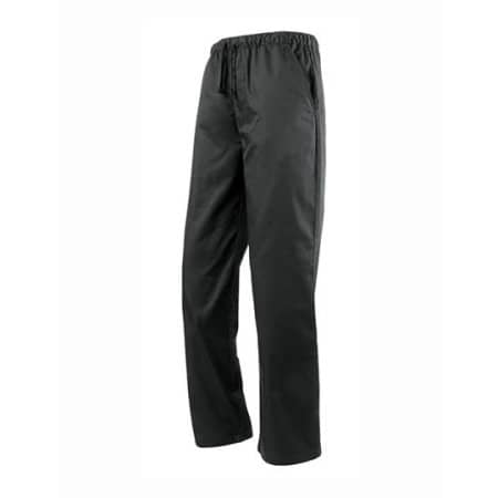 Essential Chefs Trouser in Black|Black von Premier Workwear (Artnum: PW553