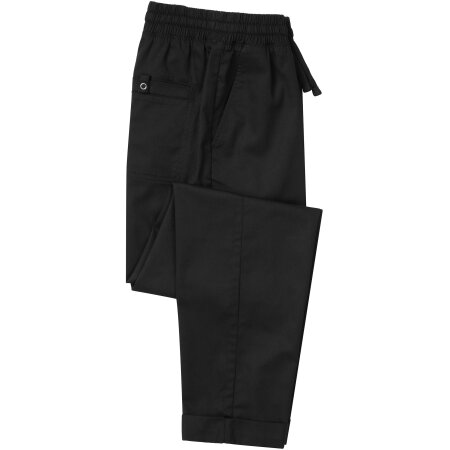 Chef´s Recycled Cagro Trouser in Black von Premier Workwear (Artnum: PW557