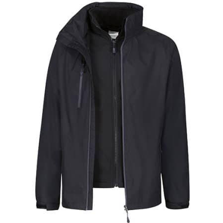 Honestly Made Recycled 3in1 Jacket in Black|Black von Regatta Honestly Made (Artnum: RG154