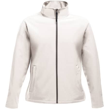 Women´s Ablaze Printable Softshell Jacket in White|Light Steel von Regatta Standout (Artnum: RG629