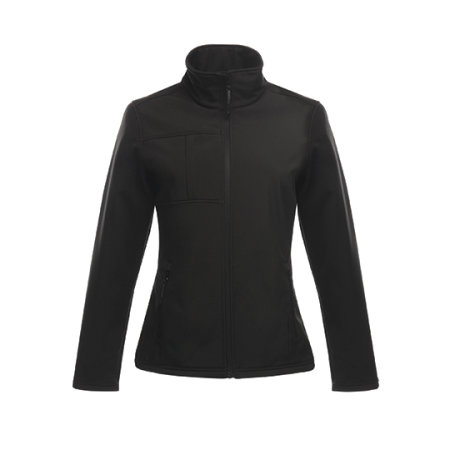 Women`s Softshell Jacket - Octagon II in Black|Black von Regatta (Artnum: RG689