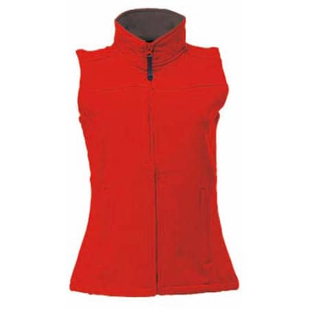 Schnell trocknender Damen Softshell-Bodywarmer in Classic Red|Seal Grey (Solid) von Regatta (Artnum: RG790