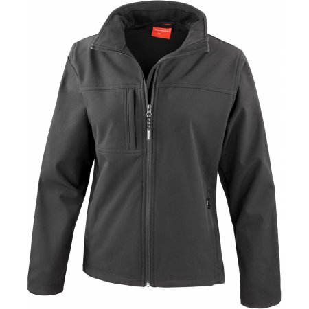 Ladies` Classic Soft Shell Jacket in Black von Result (Artnum: RT121F
