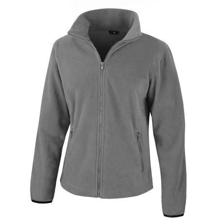 Ladies` Fashion Fit Outdoor Fleece Jacket in Pure Grey von Result (Artnum: RT220F