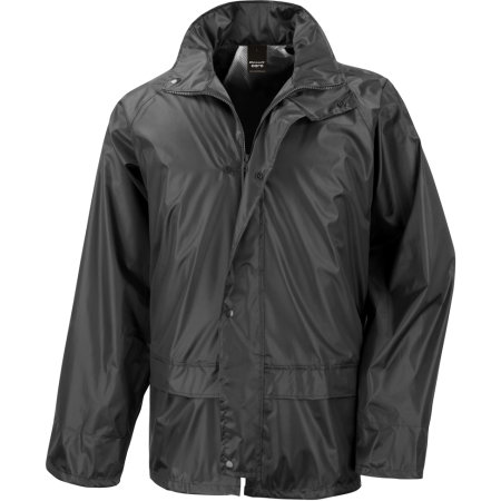 Waterproof Over Jacket in Black von Result (Artnum: RT227