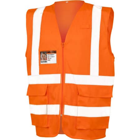 Executive Cool Mesh Safety Vest von Result (Artnum: RT479
