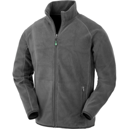 Recycled Fleece Polarthermic Jacket in Grey von Result (Artnum: RT903