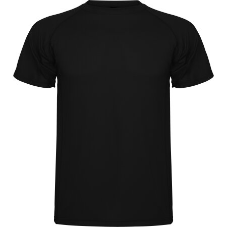 Montecarlo Kids T-Shirt in Black 02 von Roly (Artnum: RY0425K