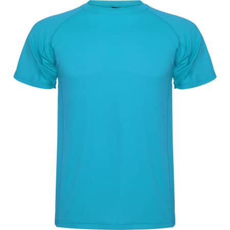 Montecarlo Kids T-Shirt in Turquoise 12 von Roly (Artnum: RY0425K