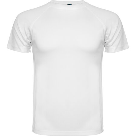Montecarlo Kids T-Shirt in White 01 von Roly (Artnum: RY0425K