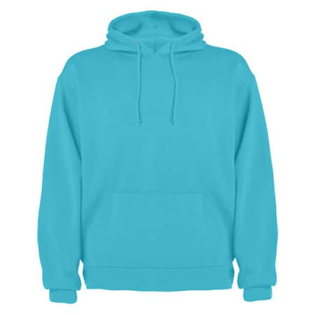 Capucha Hooded Sweatshirt in Turquoise 12 von Roly (Artnum: RY1087