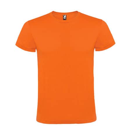 Basic Herren T-Shirt Atomic in Orange von Roly (Artnum: RY6424