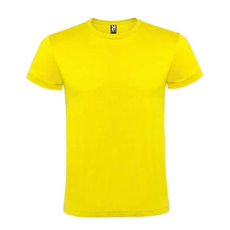 Basic Herren T-Shirt Atomic in Yellow von Roly (Artnum: RY6424