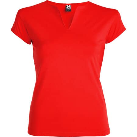 Belice Woman T-Shirt in Red 60 von Roly (Artnum: RY6532