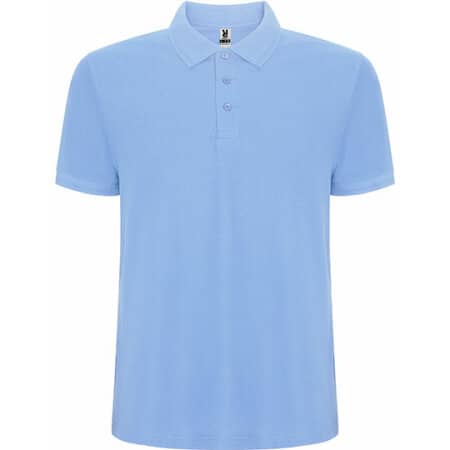 Premium Herren-Poloshirt mit optionaler Brusttasche in Sky Blue 10 von Roly (Artnum: RY6609