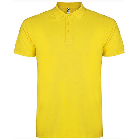 Star Poloshirt in Yellow von Roly (Artnum: RY6638