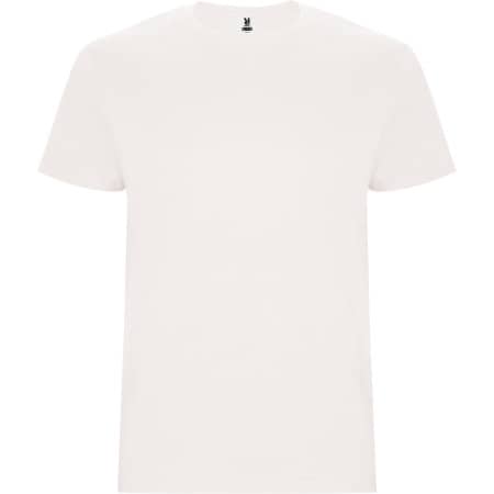 Stafford Kids T-Shirt in Vintage White 132 von Roly (Artnum: RY6681K