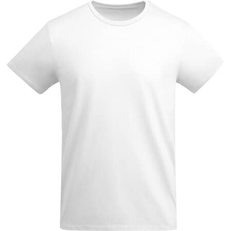 Nachhaltiges Organic Herren T-Shirt Breda in White 01 von Roly (Artnum: RY6698