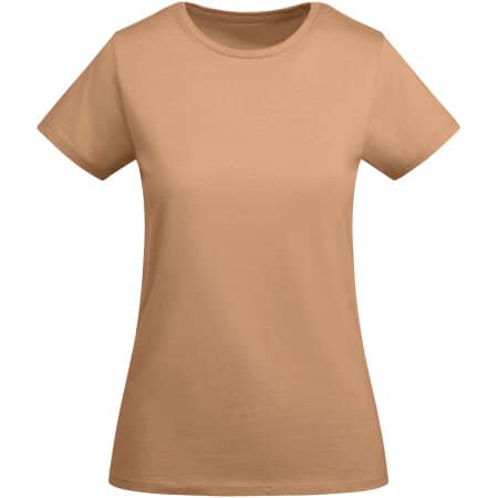 Nachhaltiges Damen T-Shirt Breda aus Bio-Baumwolle in Greek Orange 265 von Roly (Artnum: RY6699