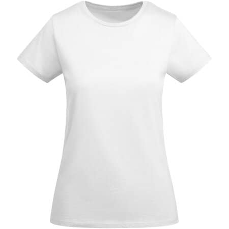 Nachhaltiges Damen T-Shirt Breda aus Bio-Baumwolle in White 01 von Roly (Artnum: RY6699