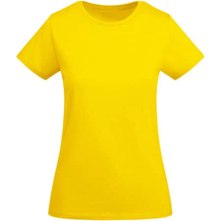 Nachhaltiges Damen T-Shirt Breda aus Bio-Baumwolle in Yellow 03 von Roly (Artnum: RY6699
