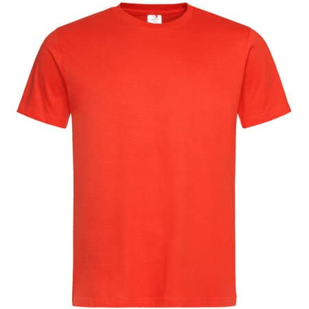 Klassisches T-Shirt in Brilliant Orange von Stedman® (Artnum: S140