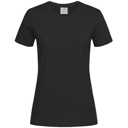 Klassisches Damen T-Shirt in Black Opal von Stedman® (Artnum: S141