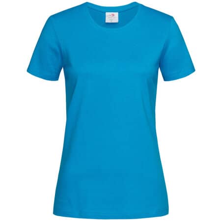 Klassisches Damen T-Shirt in Ocean Blue von Stedman® (Artnum: S141