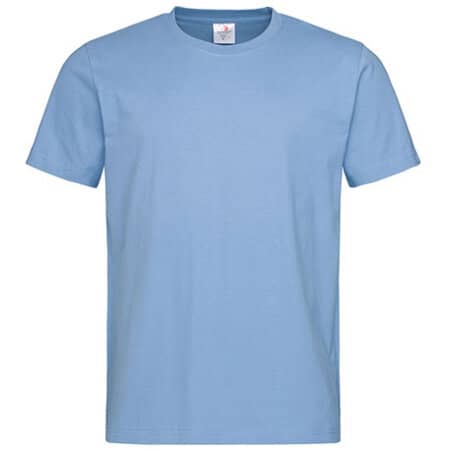Komfortables Herren T-Shirt in Light Blue von Stedman® (Artnum: S185