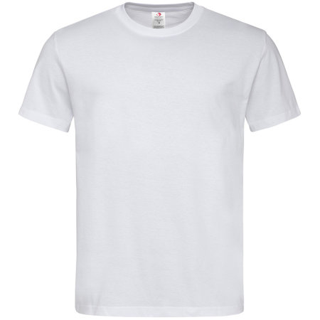 Klassisches Herren Bio T-Shirt in White von Stedman® (Artnum: S2020