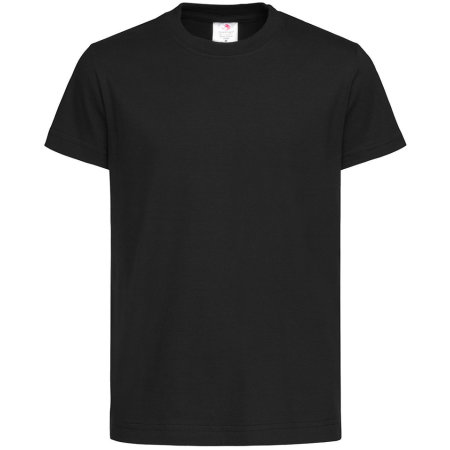 Nachhaltiges Kinder Crew Neck T-Shirt aus Bio-Baumwolle in Black Opal von Stedman® (Artnum: S2220K